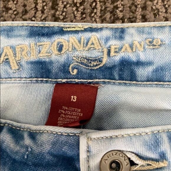 Arizona Jeans super skinny graphics distressed 13 - Picture 11 of 12
